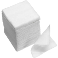Almohadilla de gasa absorbente médica de tela de algodón blanco
